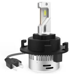 H7 LED Bulbs with Retainer Adapter Plug and Play Customized Design for Hyundai/Kia, 2 Bulbs
