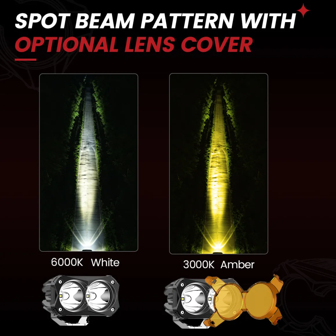 4.8 Inch LED Pod Off-Road Light Spot 30W