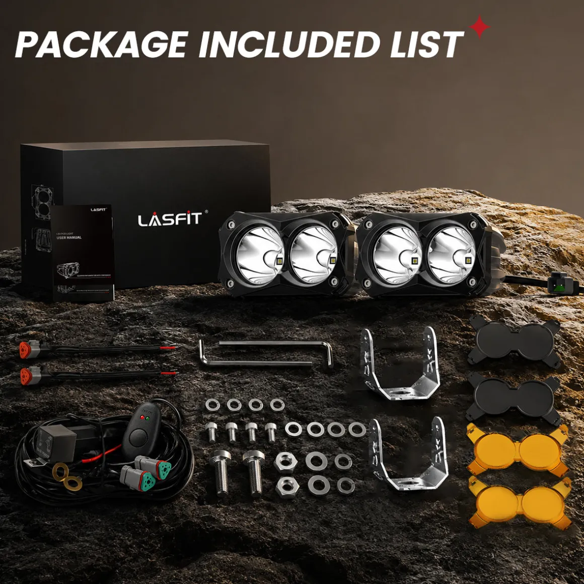 4.8 Inch LED Pod Off-Road Light Spot 30W