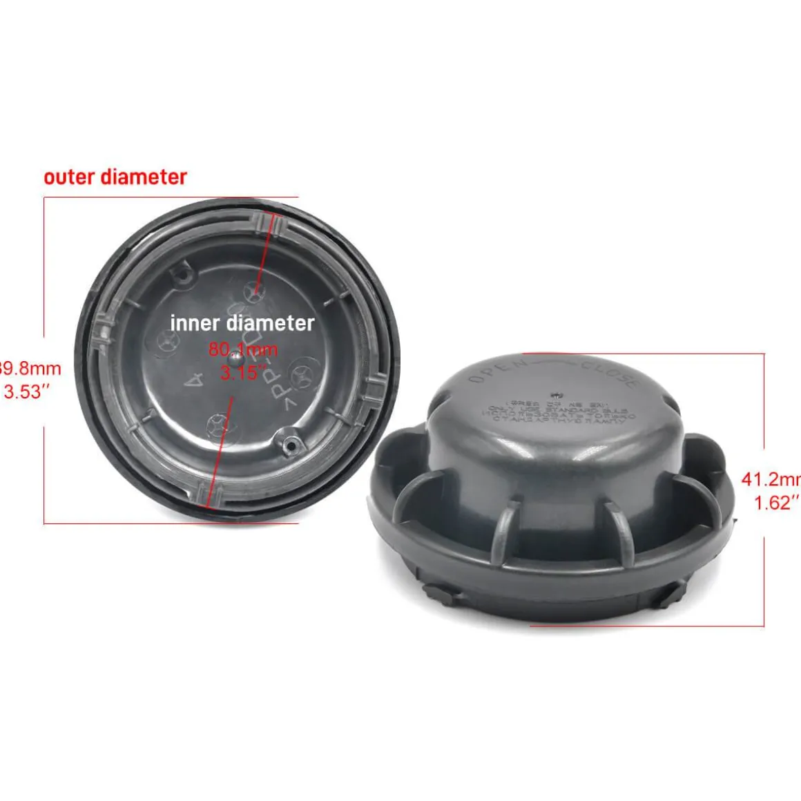 LASFIT Dust Cover Extension Plastic Seal Cap Waterproof OEM Design DC1038