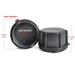 LED Bulb Dust Cover Seal Cap Waterproof OEM Design Fit for Kia Hyundai