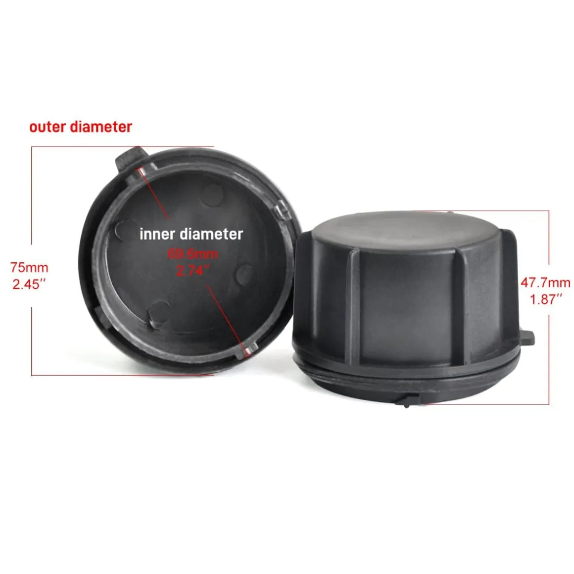 LED Bulb Dust Cover Seal Cap Waterproof OEM Design Fit for Kia Hyundai