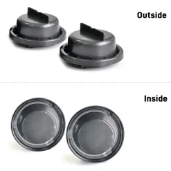 LED Bulb Dustproof Cover Waterproof Seal Cap Fit for Jeep Compass Bright Regular Light