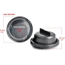 LED Bulb Dustproof Cover Waterproof Seal Cap Fit for Jeep Compass Bright Regular Light