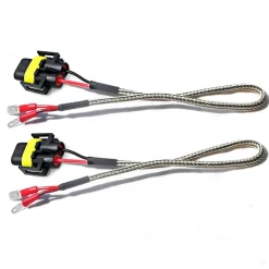 LED Bulb H11 To H11B Extension Cable Conversion Wiring Harness Fit for Hyundai Kia