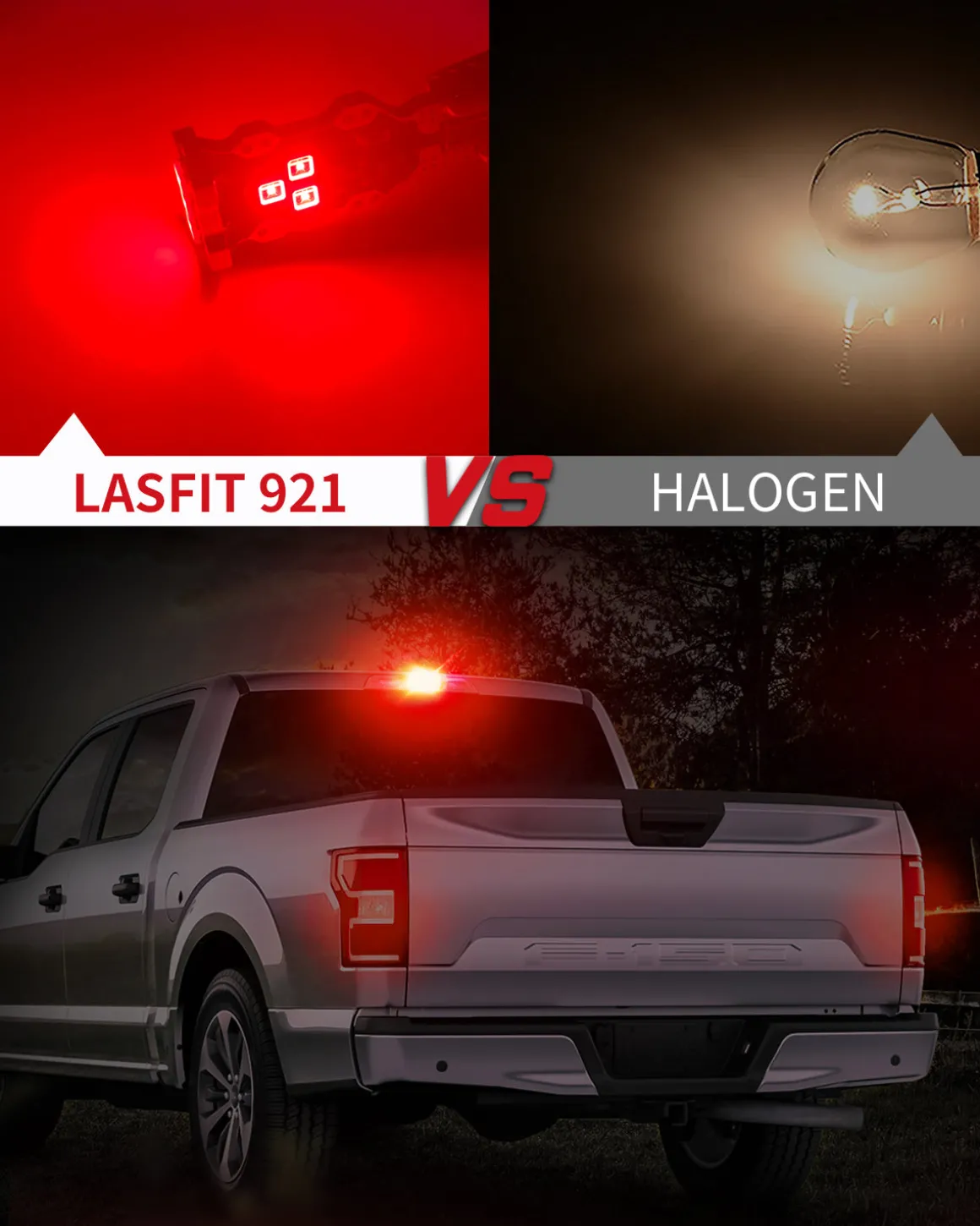 LED Cargo Light + 3rd Brake Light | Fit for Silverado F-150 Sierra