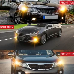 1157 2057 LED Front Turn Signal Bulbs CanBus-Ready Switchback | T3 Series