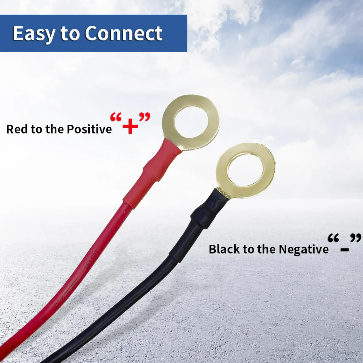LED Light Bars Wiring Harness with DT Connector - 1 Lead