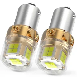 1156 1073 7506 1141 LED Reverse Backup Light Bulb | Xenon White, 2 Bulbs | Upgraded L2 Series