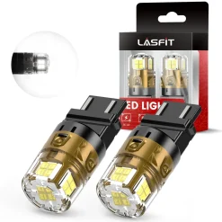3157 3156 3057 4157 LED Reverse Backup Light Bulb | Xenon White,2 Bulbs | Upgraded L2 Series