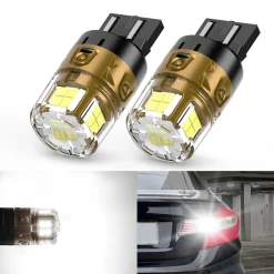 7443 7440 7444 LED Reverse Backup Light Bulb | Xenon White, 2 Bulbs | Upgraded L2 Series