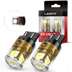 7443 7440 7444 LED Reverse Backup Light Bulb | Xenon White, 2 Bulbs | Upgraded L2 Series