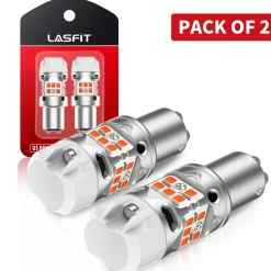 1157 2057 LED Turn Signal Bulbs CanBus-Ready Amber | T3 Series