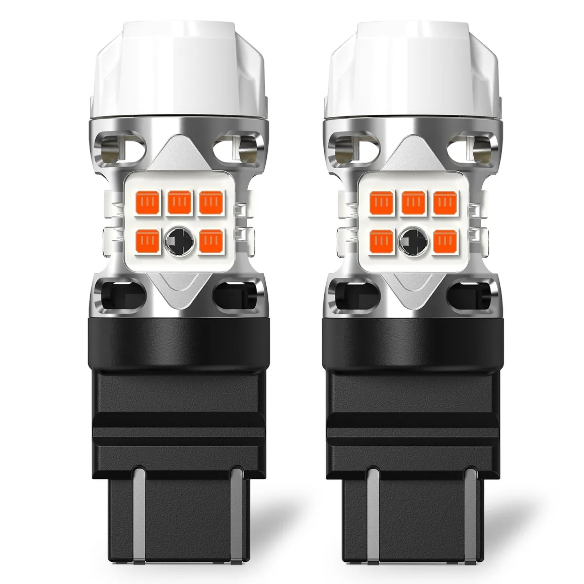 4257 LED Turn Signal Bulbs CanBus-Ready Amber | T3 Series