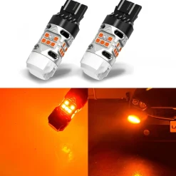 7440 7443 LED Turn Signal Bulbs CanBus-Ready Amber CK Socket | T3 Series