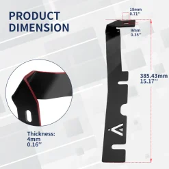Low Profile Ditch Light Brackets Fit For 2010-2018 RAM 1500 2500 3500 | LASFIT
