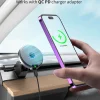Magnetic Wireless Car Charger, Specific Phone Mount for 2021 Tesla Model 3 Model Y, 15W Max Fast Charging for iPhone 14 13 12 Series Compatible with MagSafe Case
