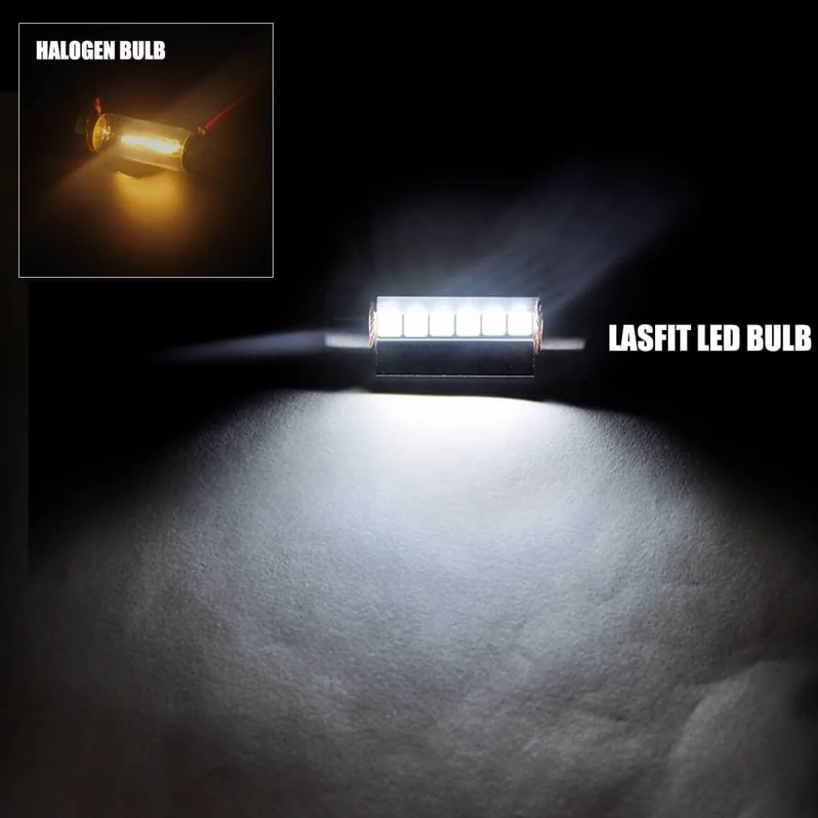 39MM DE3425 6461 LED Dome Map Courtesy Trunk Light Bulb, 2 Bulbs