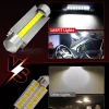 44MM 561 562 569 579 LED Dome Trunk Cargo License Plate Light Bulb, 2 Bulbs