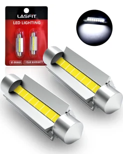 44MM 561 562 569 579 LED Dome Trunk Cargo License Plate Light Bulb, 2 Bulbs
