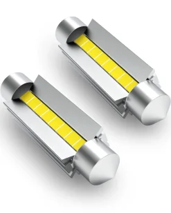 44MM 561 562 569 579 LED Dome Trunk Cargo License Plate Light Bulb, 2 Bulbs