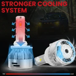 Switchback 60W 9005 HB3 LD Plus Series | 6,000LM 6000K/3000K LED Bulbs