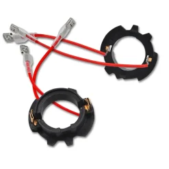 TK119A 2x H7 LED Bulb Holder Adapter Retainer Fit for Volkswagen