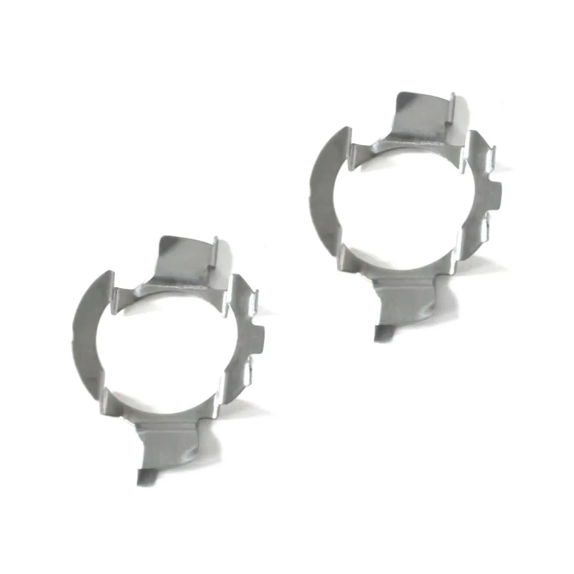 TK001 2x H7 LED Bulb Holder Adapter Retainer Fit for Mercedes-Benz Volkswagen