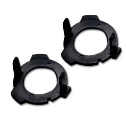 TK113 2x H7 LED Bulb Holder Adapter Retainer Fit for Volkswagen Lamando