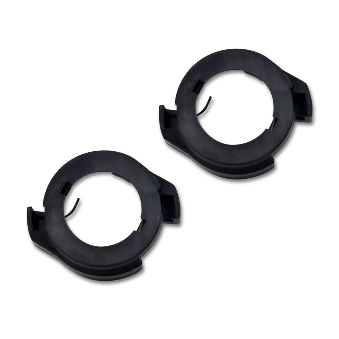 TK112 2x H7 LED Bulb Holder Adapter Retainer Fit for Volkswagen Audi