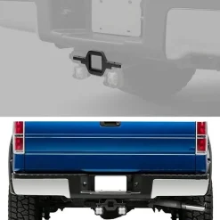 Universal Tow Hitch Dual LED Mounting Bracket Reverse Light Bracket 2.5 Inch | LASFIT