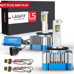 100W D1S D1R D3S D3R LS Plus Series | 11,000LM 6000K LED Bulbs NOT PLUG AND PLAY
