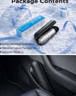 Weektic Windshield Sun Shade Umbrella for 2007-2026 Toyota Tundra