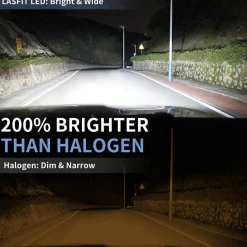 60W 9006 HB4 LA Plus Series | 6,000LM 6000K LED Bulbs