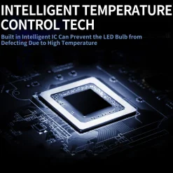 60W 9003 H4 HB2 LA Plus Series | 6,000LM 6000K LED Bulbs