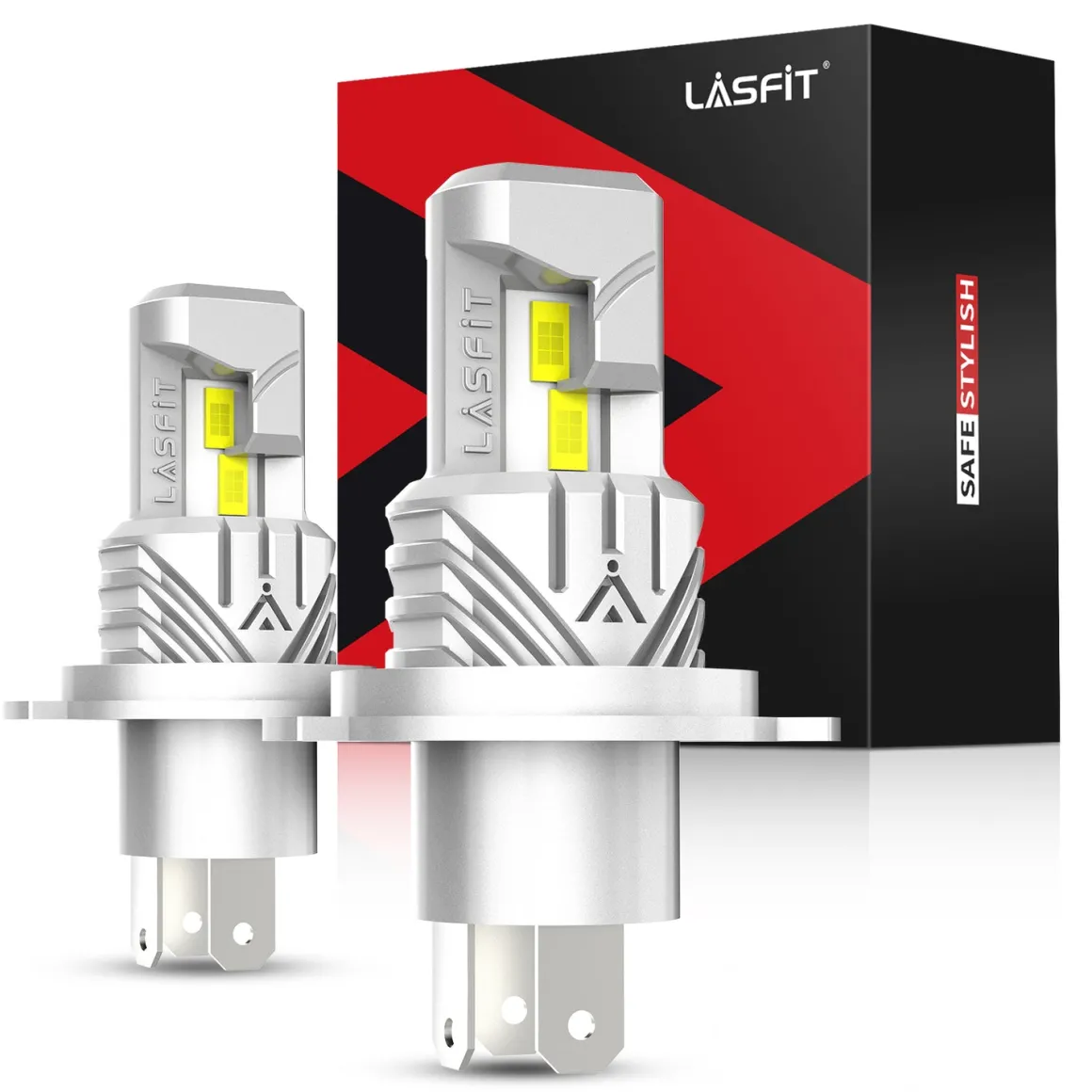 40W 9003 H4 HB2 L1 Plus Series | 4,000LM 6000K LED Bulbs