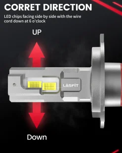 130W 9003 H4 HB2 LS Plus Series | 13,000LM 6000K LED Bulbs