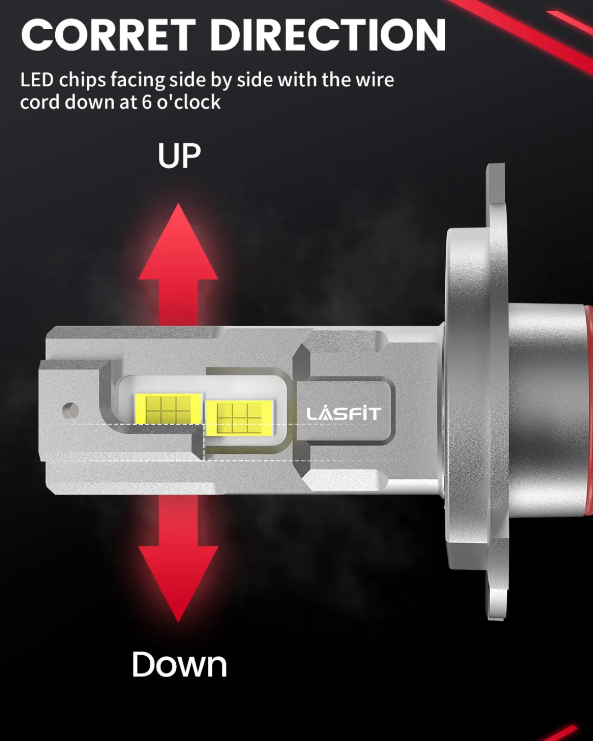 130W 9003 H4 HB2 LS Plus Series | 13,000LM 6000K LED Bulbs