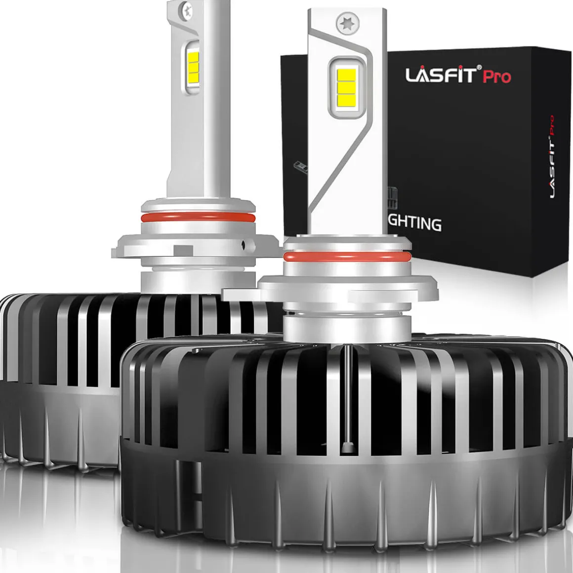 100W 9012 HIR2 Pro Series | 10,000LM 6000K LED Bulbs