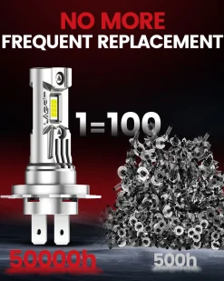 60W H7 LC Air Series | 6,000LM 6000K LED Bulbs