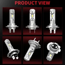 40W H7 L1 Plus Series | 4,000LM 6000K LED Bulbs