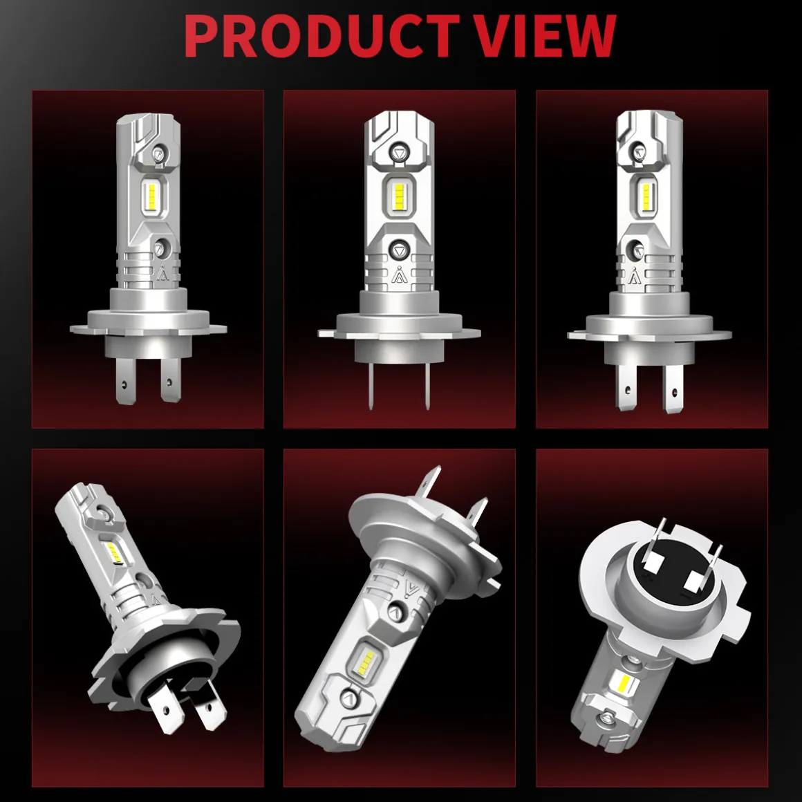 40W H7 L1 Plus Series | 4,000LM 6000K LED Bulbs