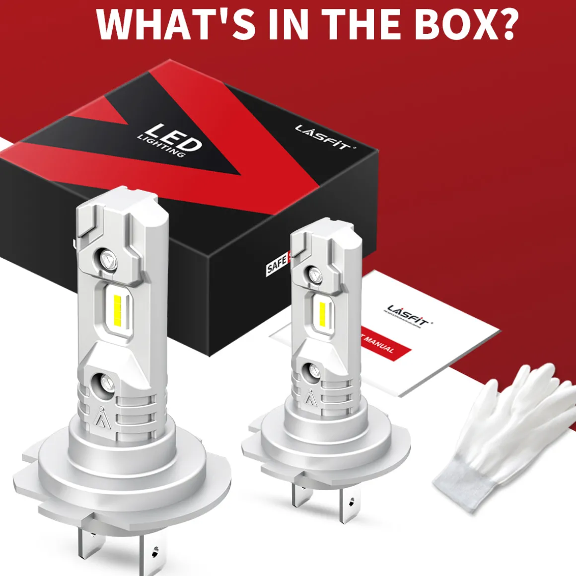 40W H7 L1 Plus Series | 4,000LM 6000K LED Bulbs