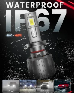 130W H7 LS Plus Series | 13,000LM 6000K LED Bulbs