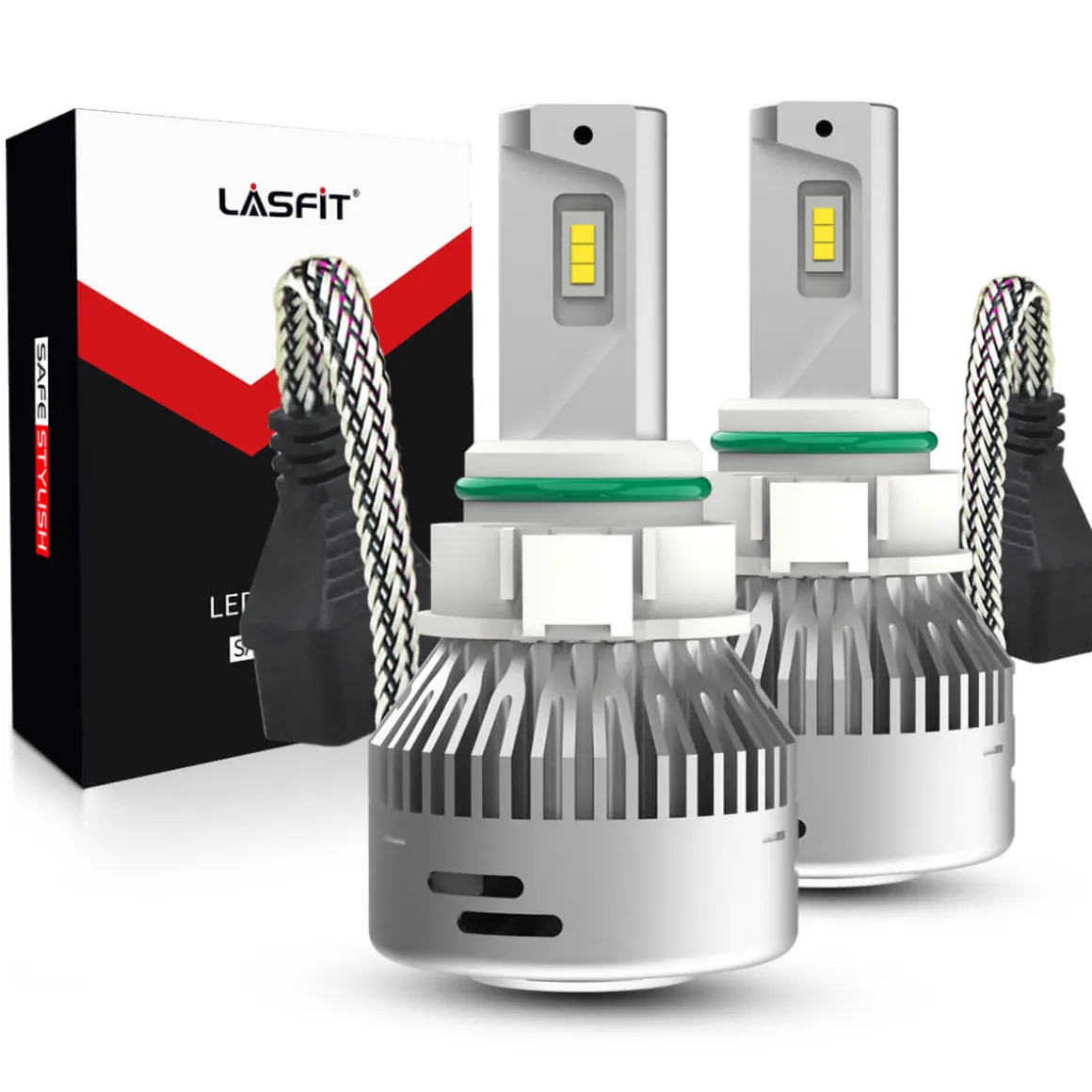 60W 5202 2504 PSX24W LA Plus Series | 6,000LM 6000K LED Fog Light Bulbs