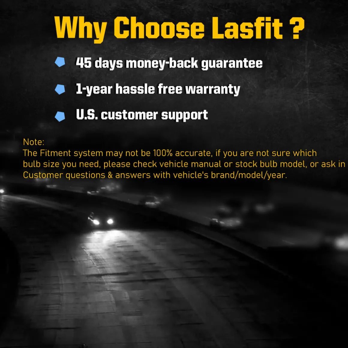 50W PSX26W 12278 LC Plus Series | 5,000LM 6000K LED Fog Light Bulbs