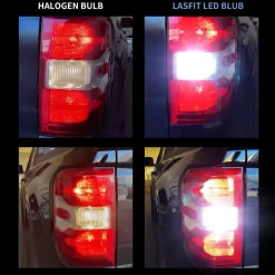WT21W LED Reverse Bulbs CanBus-Ready White | T3 Series