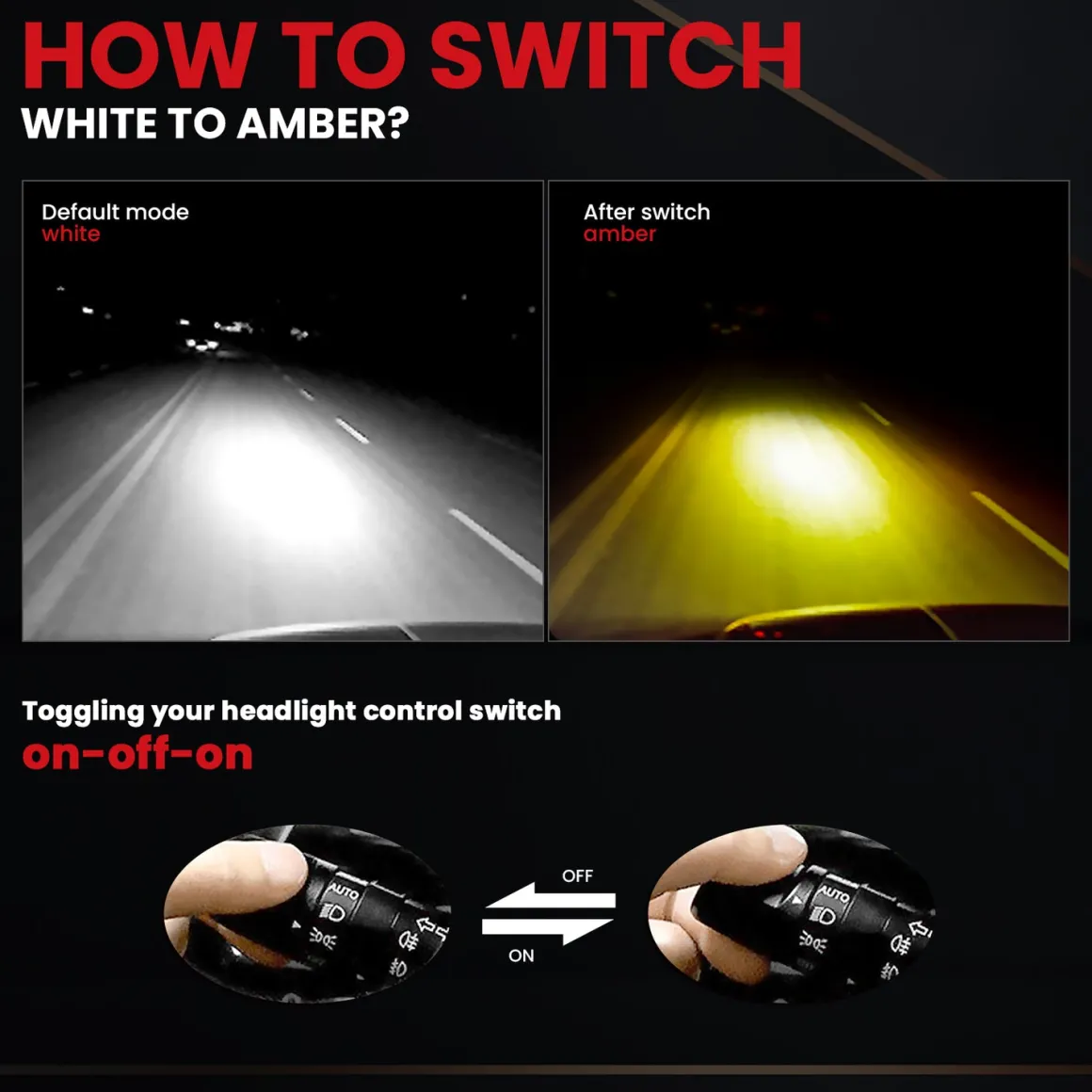 130W/60W H11 LS LD Plus Series Combo Pack | 13,000LM/6,000LM LED Bulbs