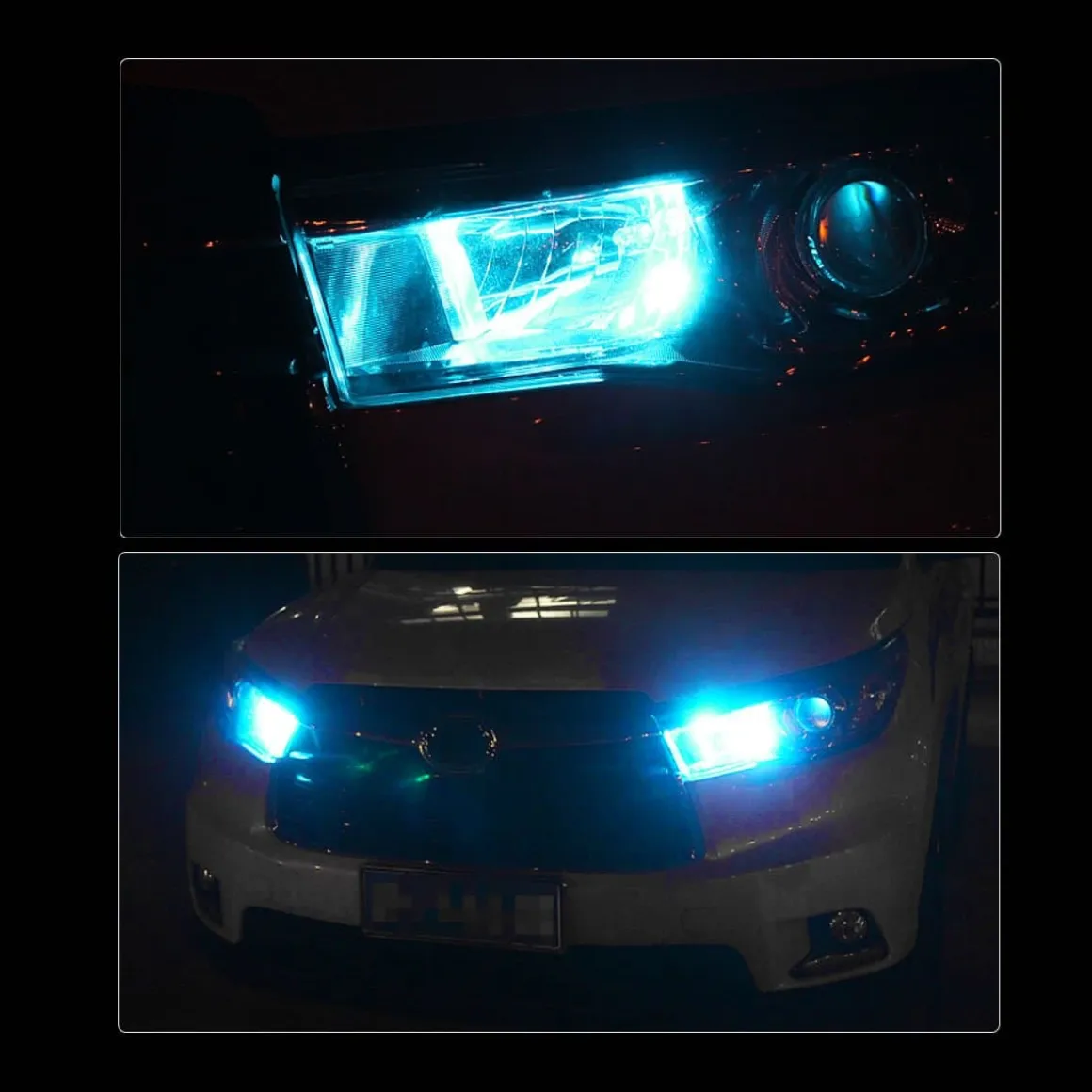 158 192 194 168 W5W LED Dome Map Trunk Side Marker Lights | Ice Blue, 2 Bulbs